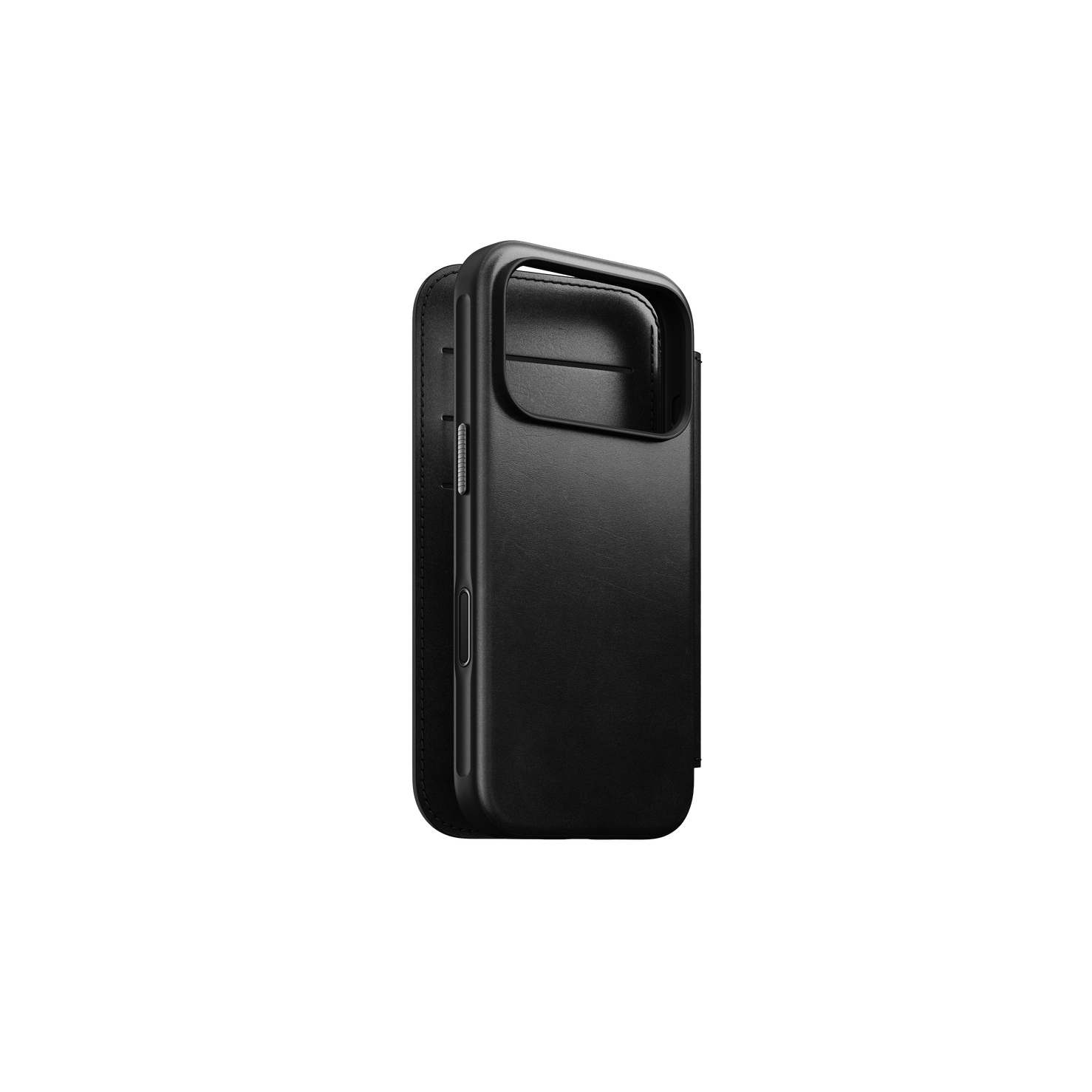 Nomad Modern Folio with Horween Leather for iPhone 18 Pro - Black
