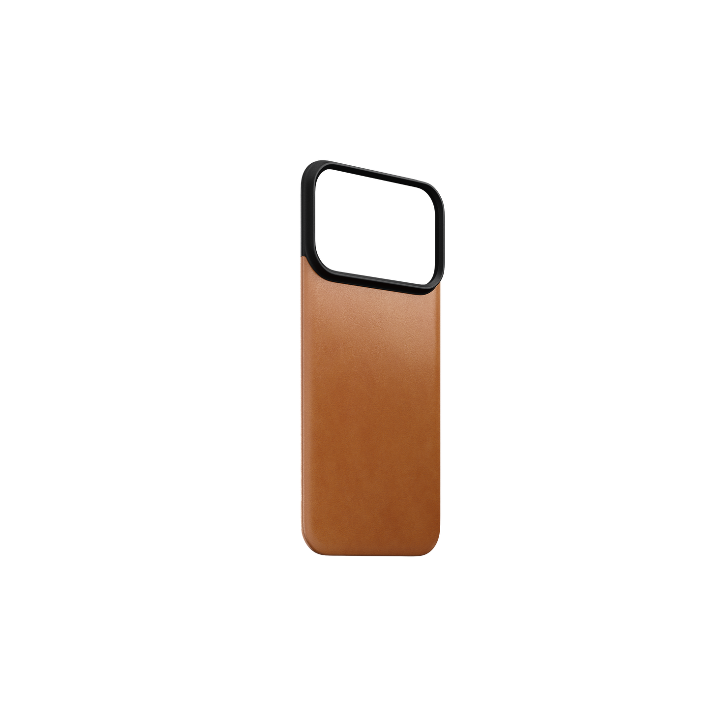 Nomad Magnetic Back with Horween Leather for iPhone 18 Pro - Saddle