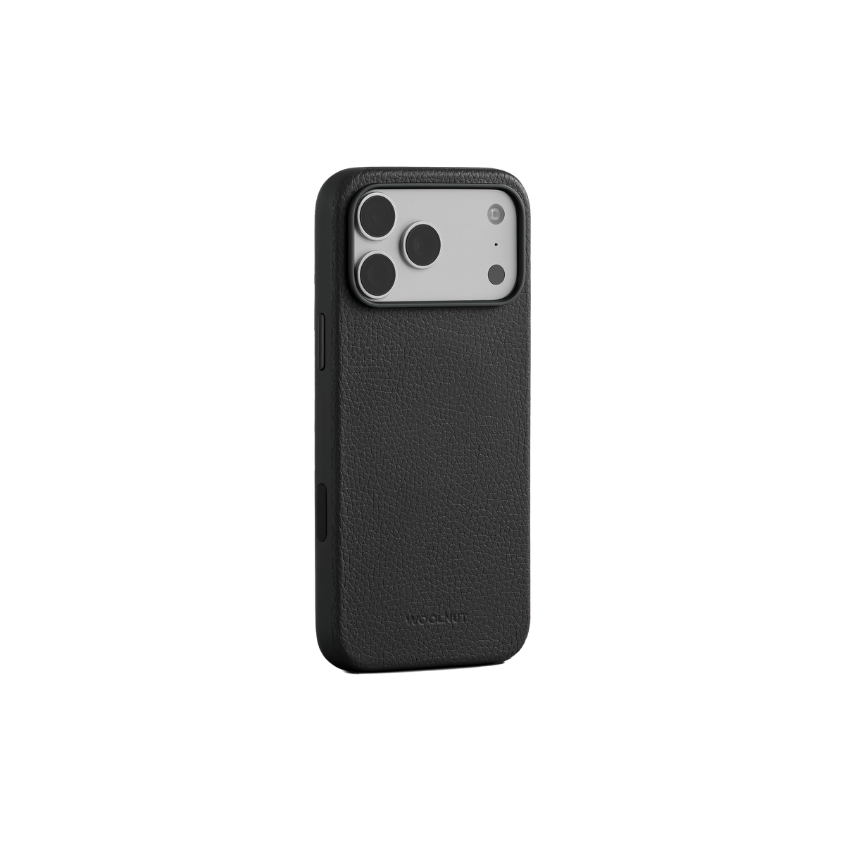 Woolnut Leather Case for iPhone 18 Pro Max - Black