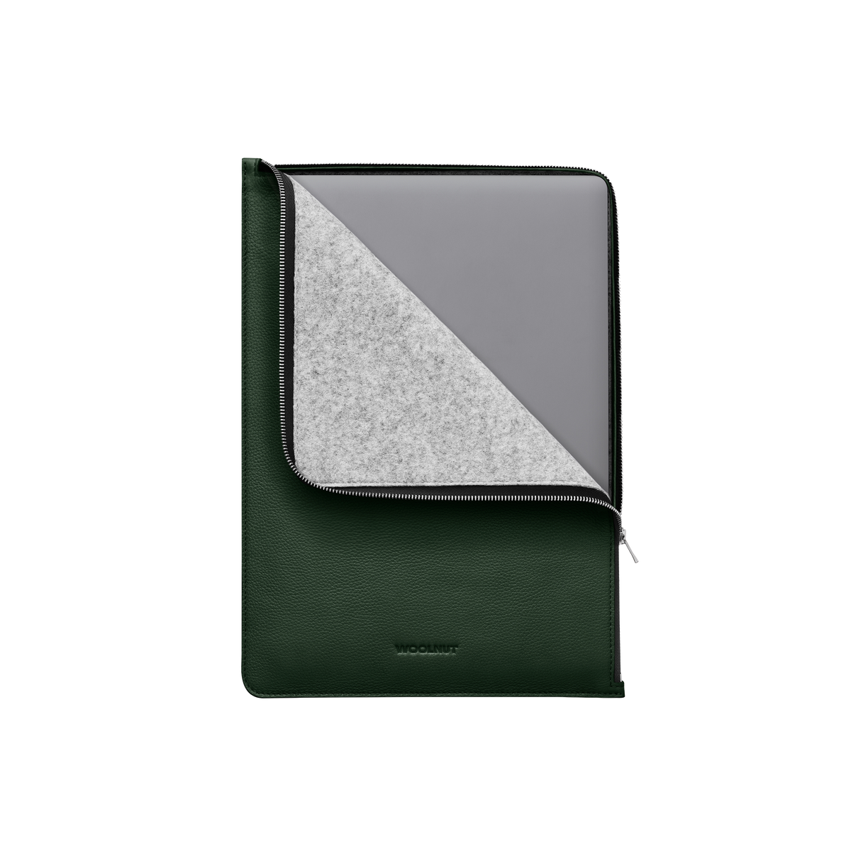 Woolnut Leather Folio for 15" MacBook Air - Green