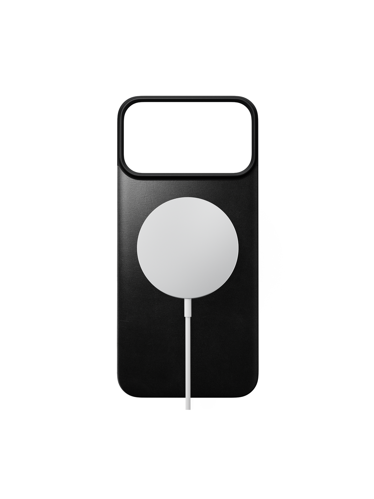 Nomad Magnetic Back with Horween Leather for iPhone 18 Pro Max - Black