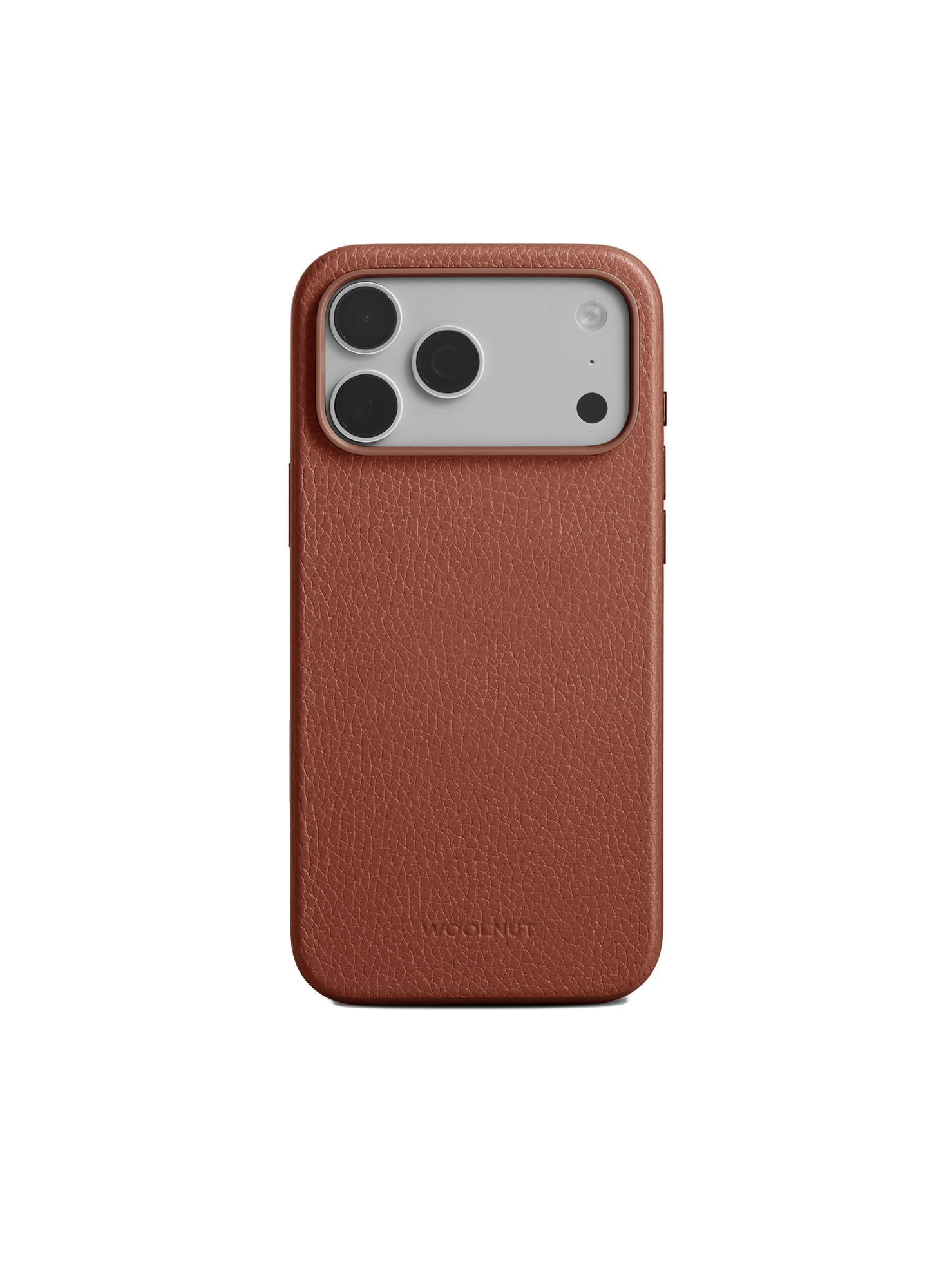 Woolnut Leather Case for iPhone 18 Pro Max - Cognac