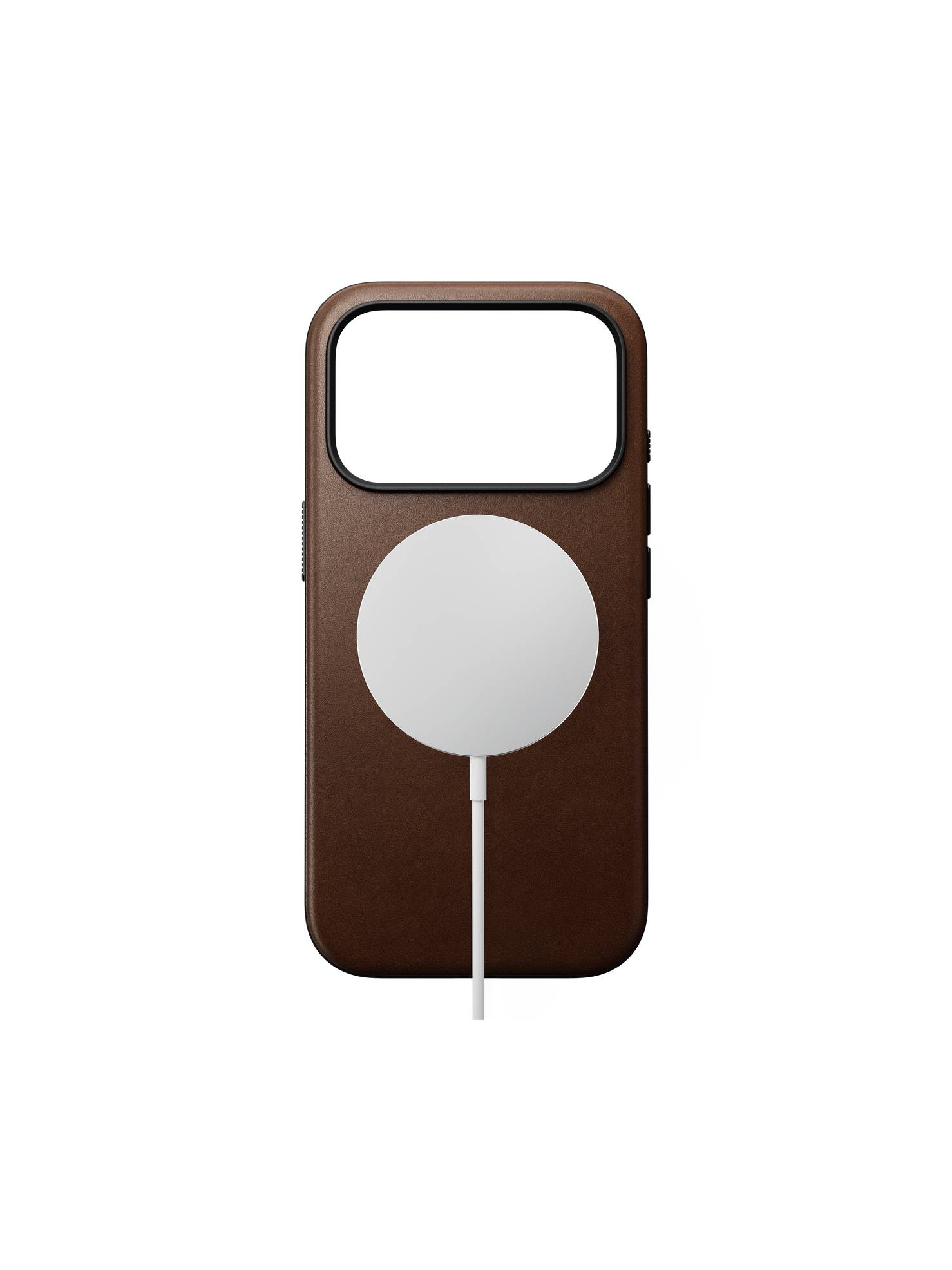 Nomad Modern Case with Camino Leather for iPhone 18 Pro - Brown