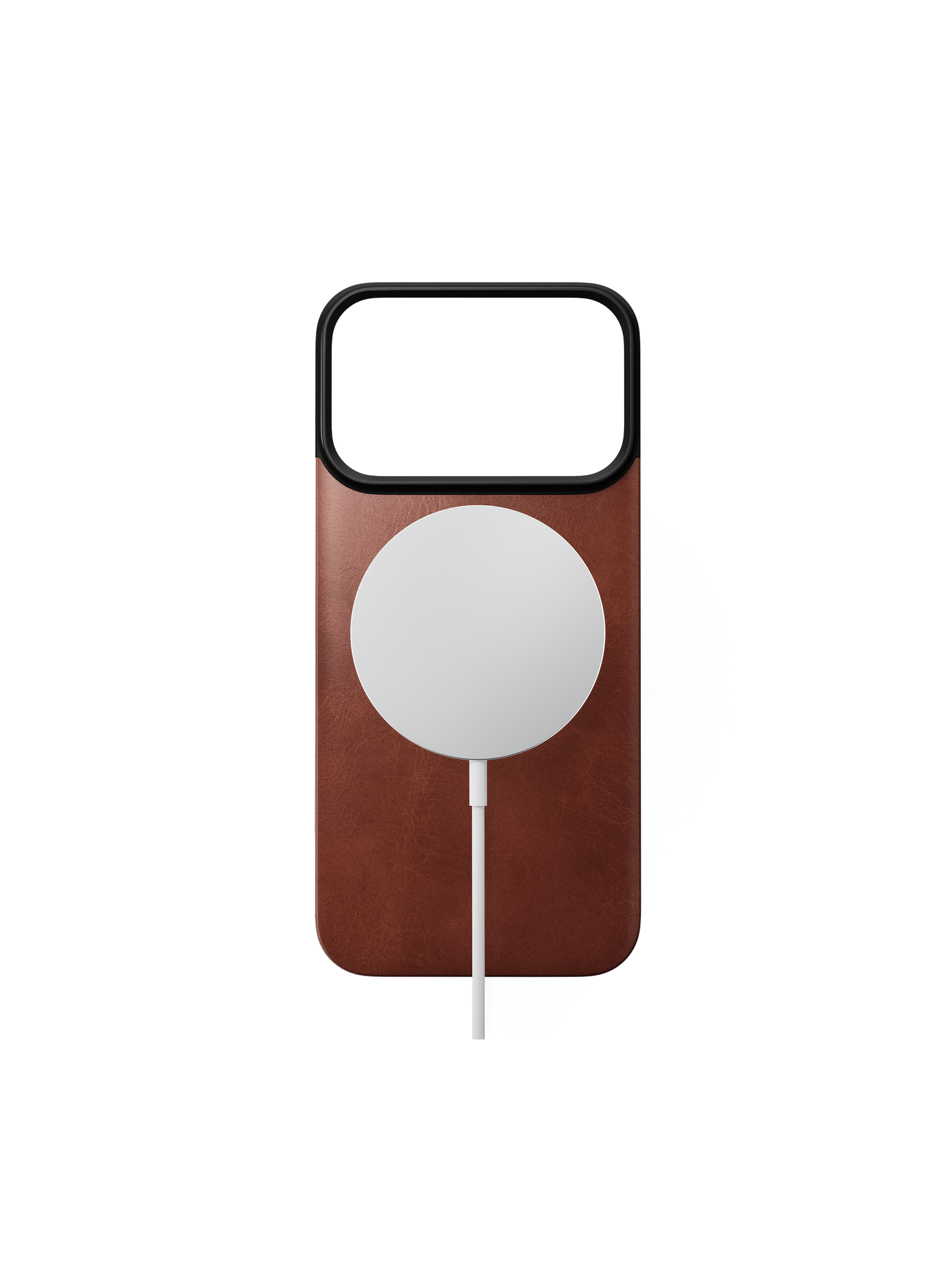 Nomad Magnetic Back with Horween Leather for iPhone 18 Pro - Olde Dublin