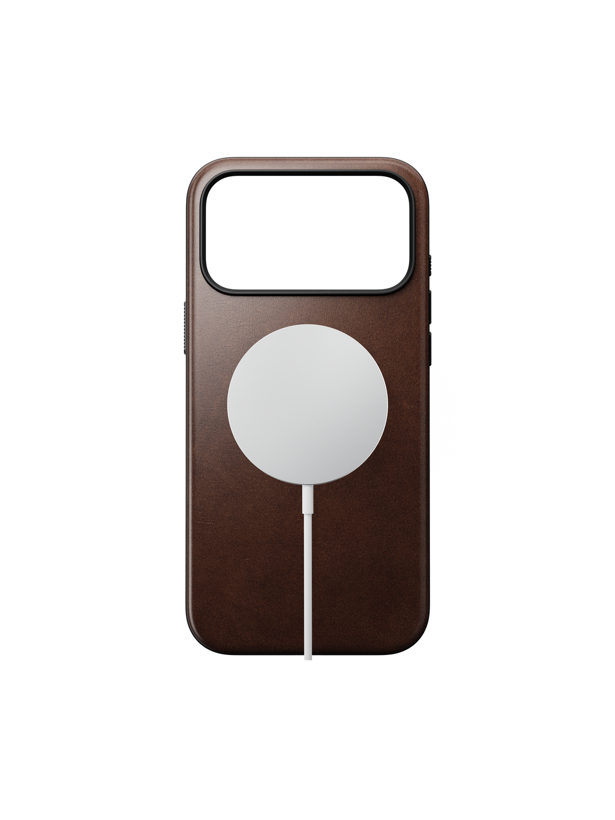 Nomad Modern Case with Horween Leather for iPhone 18 Pro Max - Rustic Brown