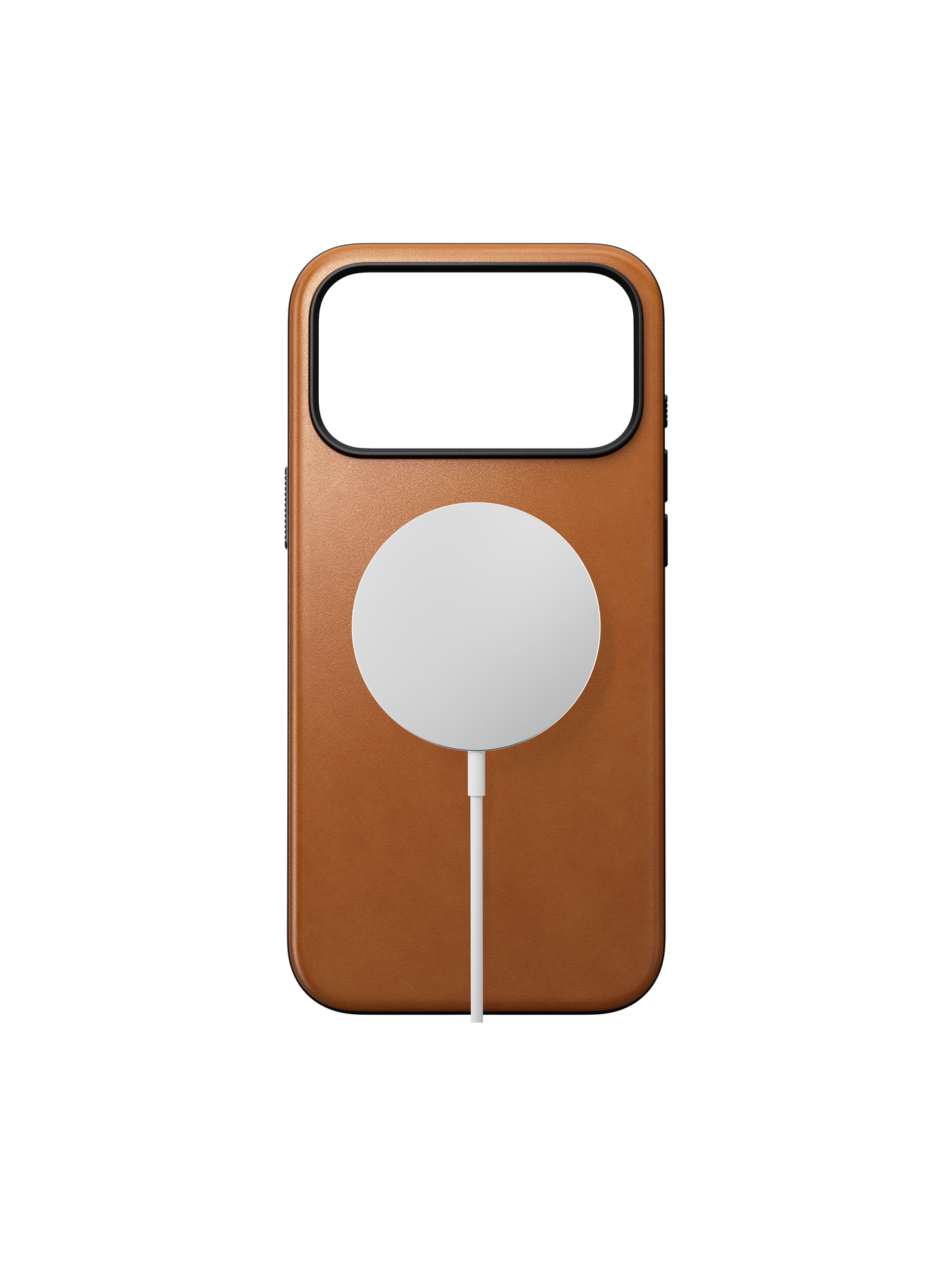 Nomad Modern Case with Horween Leather for iPhone 18 Pro Max - Saddle