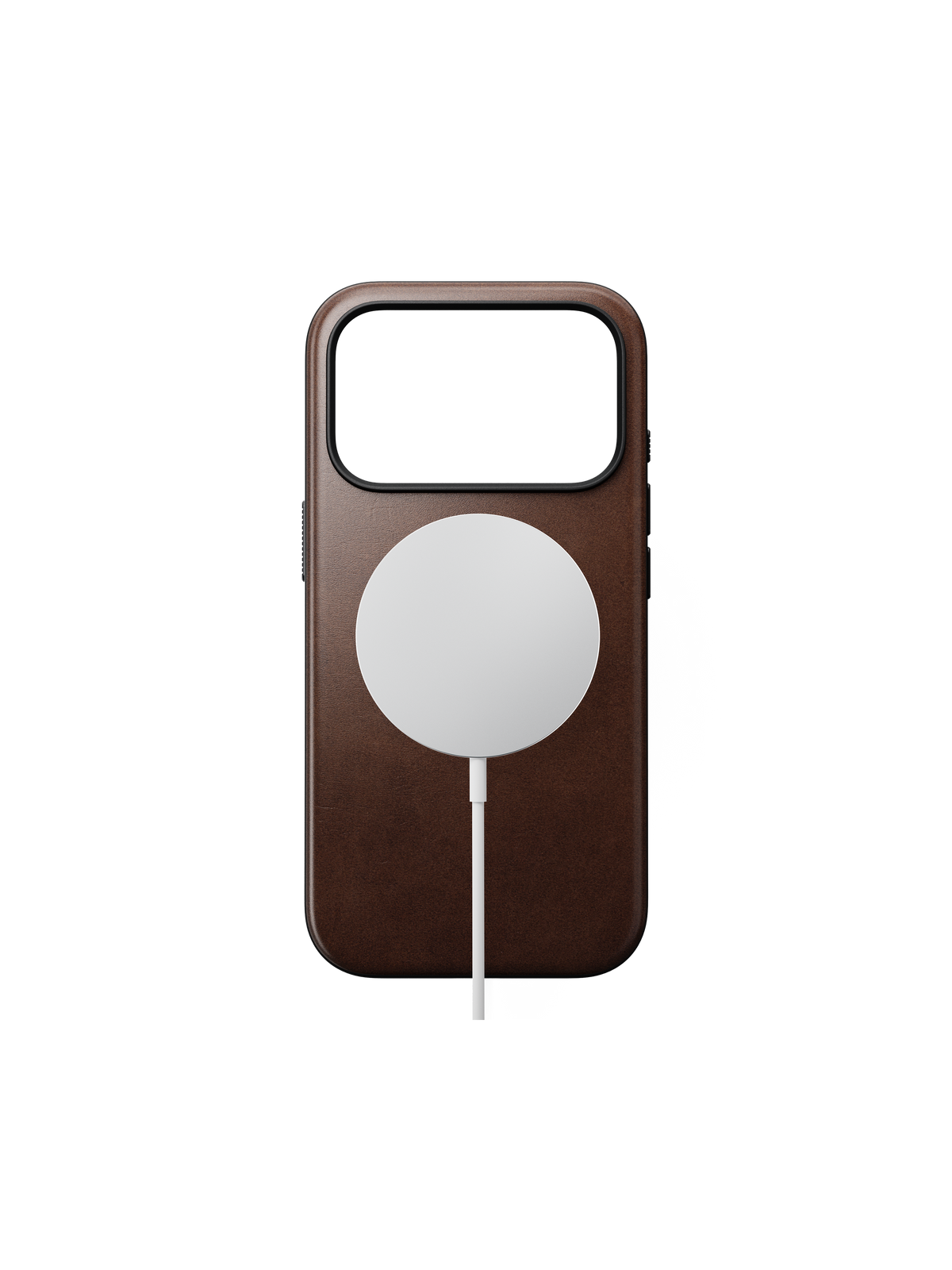 Nomad Modern Case with Horween Leather for iPhone 18 Pro - Rustic Brown