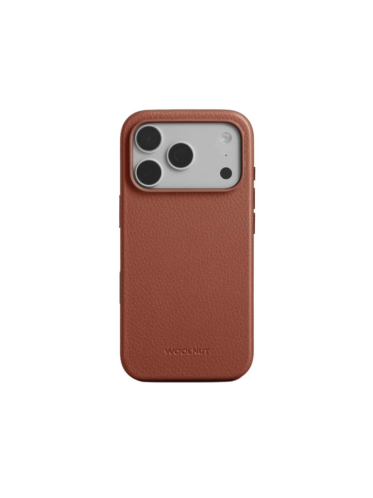 Woolnut Leather Case for iPhone 18 Pro - Cognac