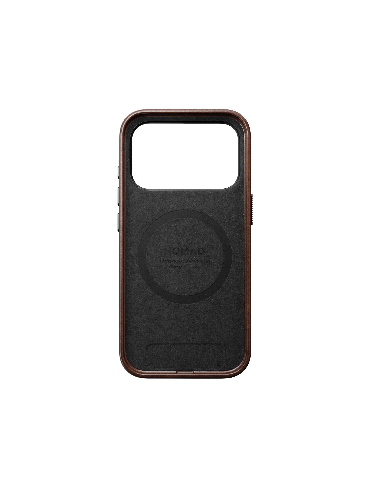Nomad Traditional Case with Horween Leather for iPhone 18 Pro - Rustic Brown