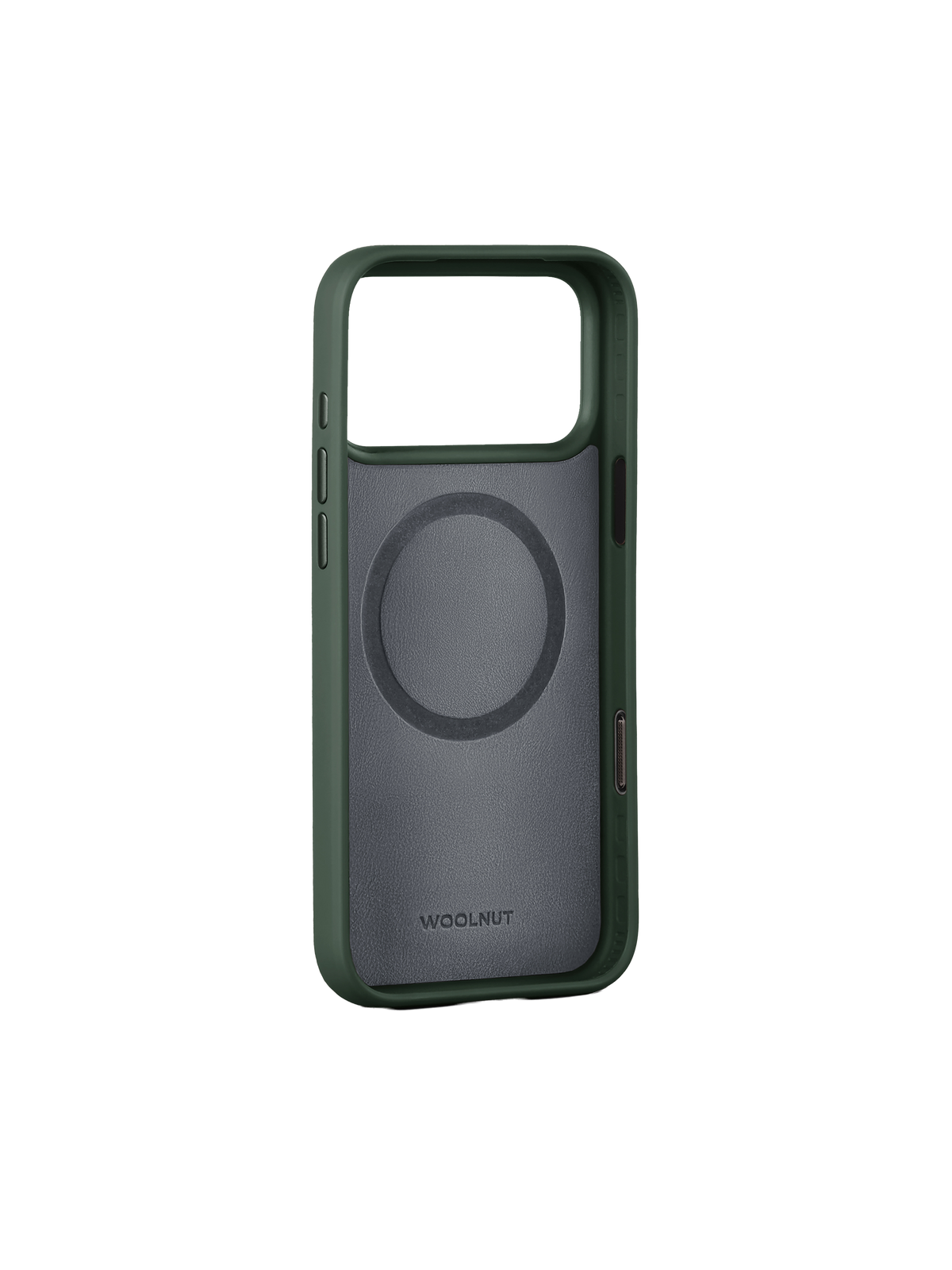 Woolnut Leather Case for iPhone 18 Pro Max - Green