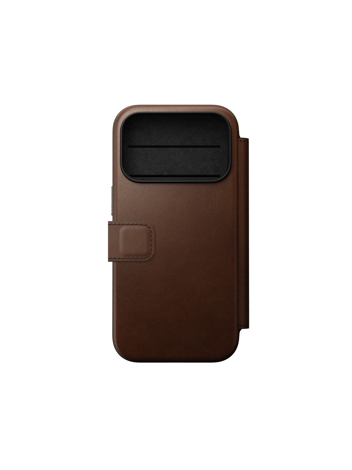 Nomad Modern Folio with Camino Leather for iPhone 18 Pro - Brown