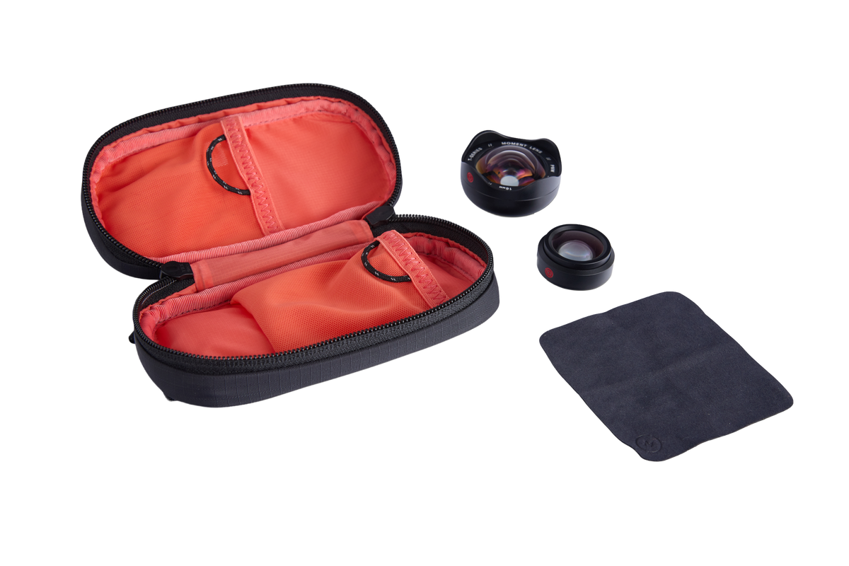 Moment Mobile Lens & Filter Pouch - 2 Lenses