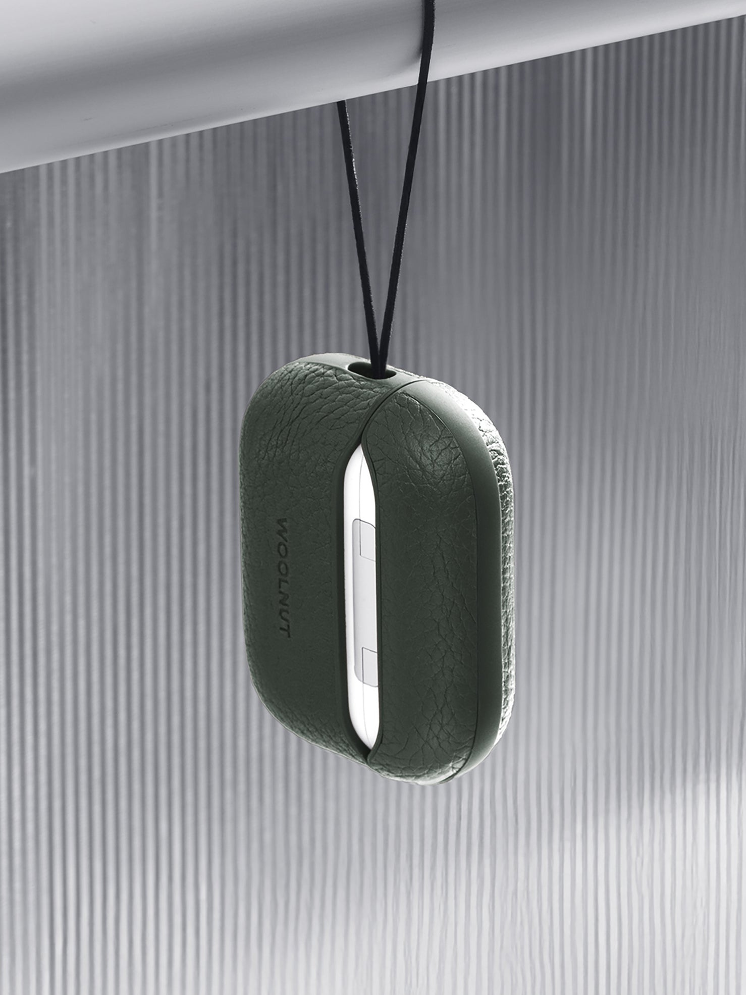 Woolnut Leather Case for AirPods Pro 3 - Green
