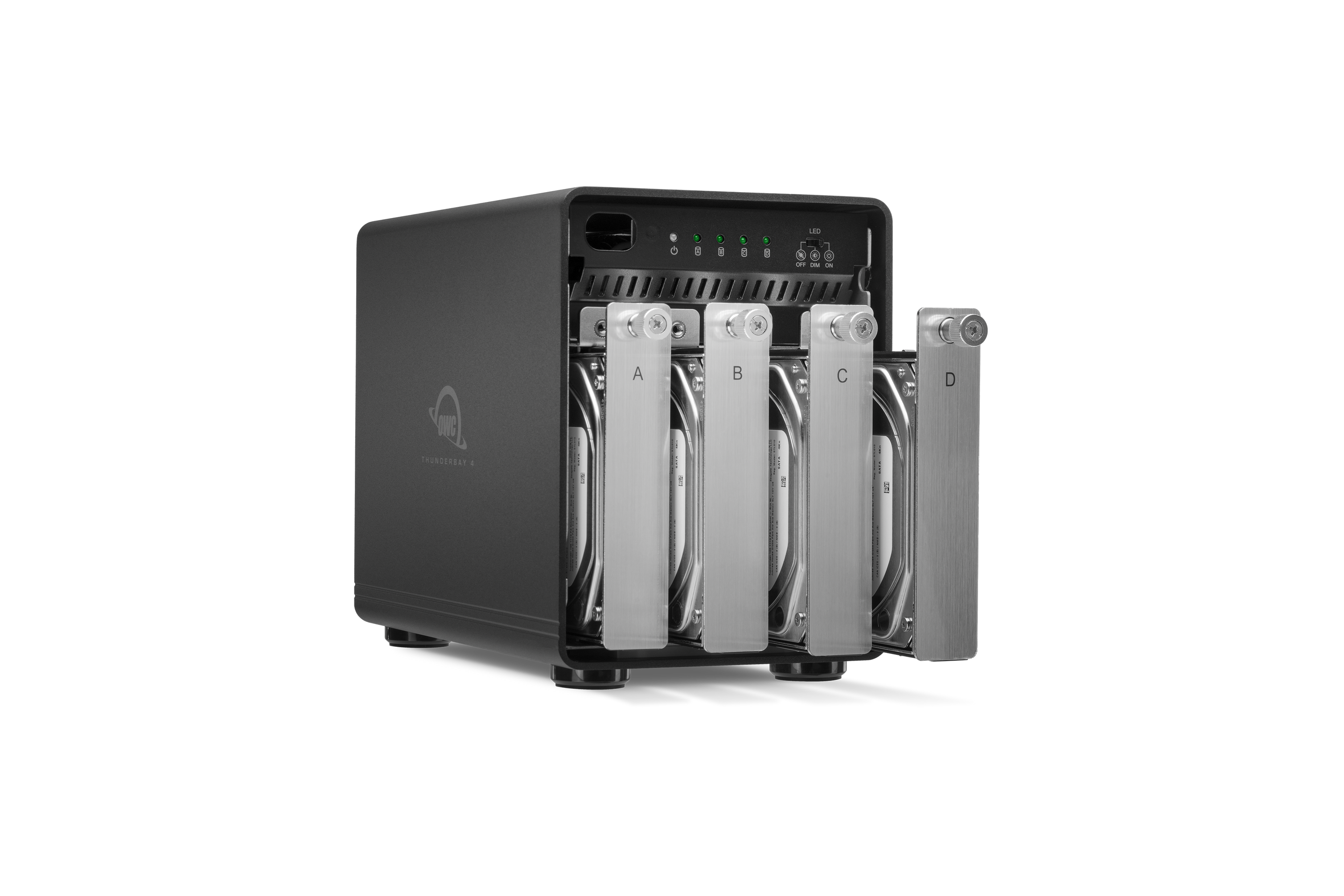OWC 96TB Enterprise (4 x 24TB) ThunderBay 4 External Storage with SoftRAID