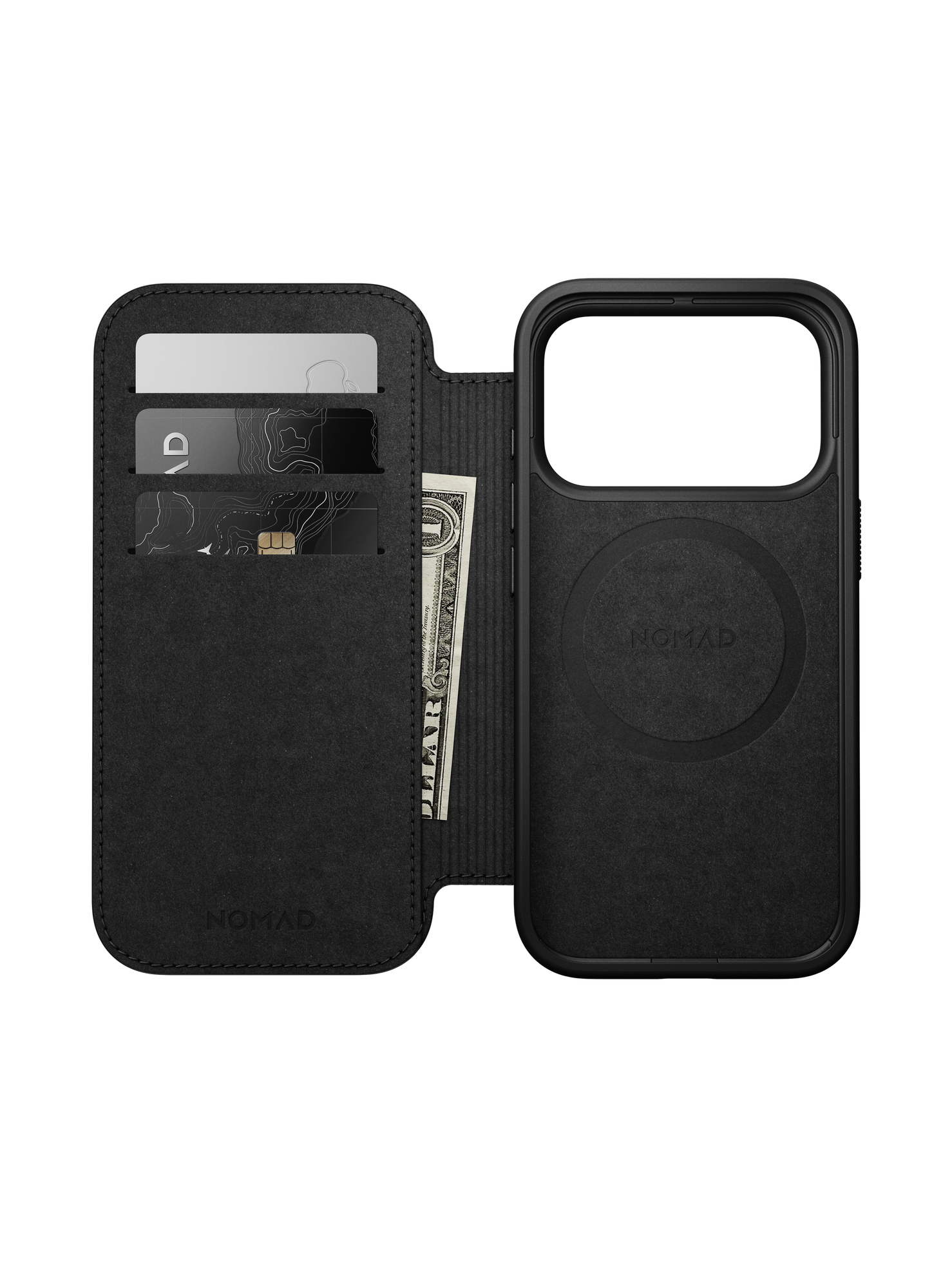 Nomad Modern Folio with Camino Leather for iPhone 18 Pro - Brown
