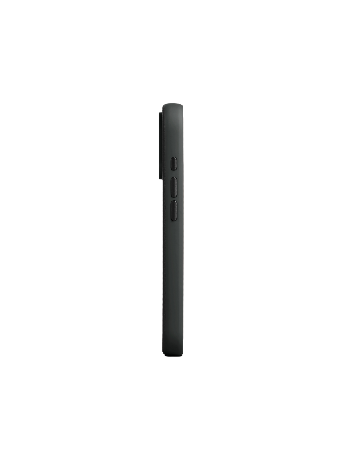 Woolnut Leather Case for iPhone 18 Pro - Black