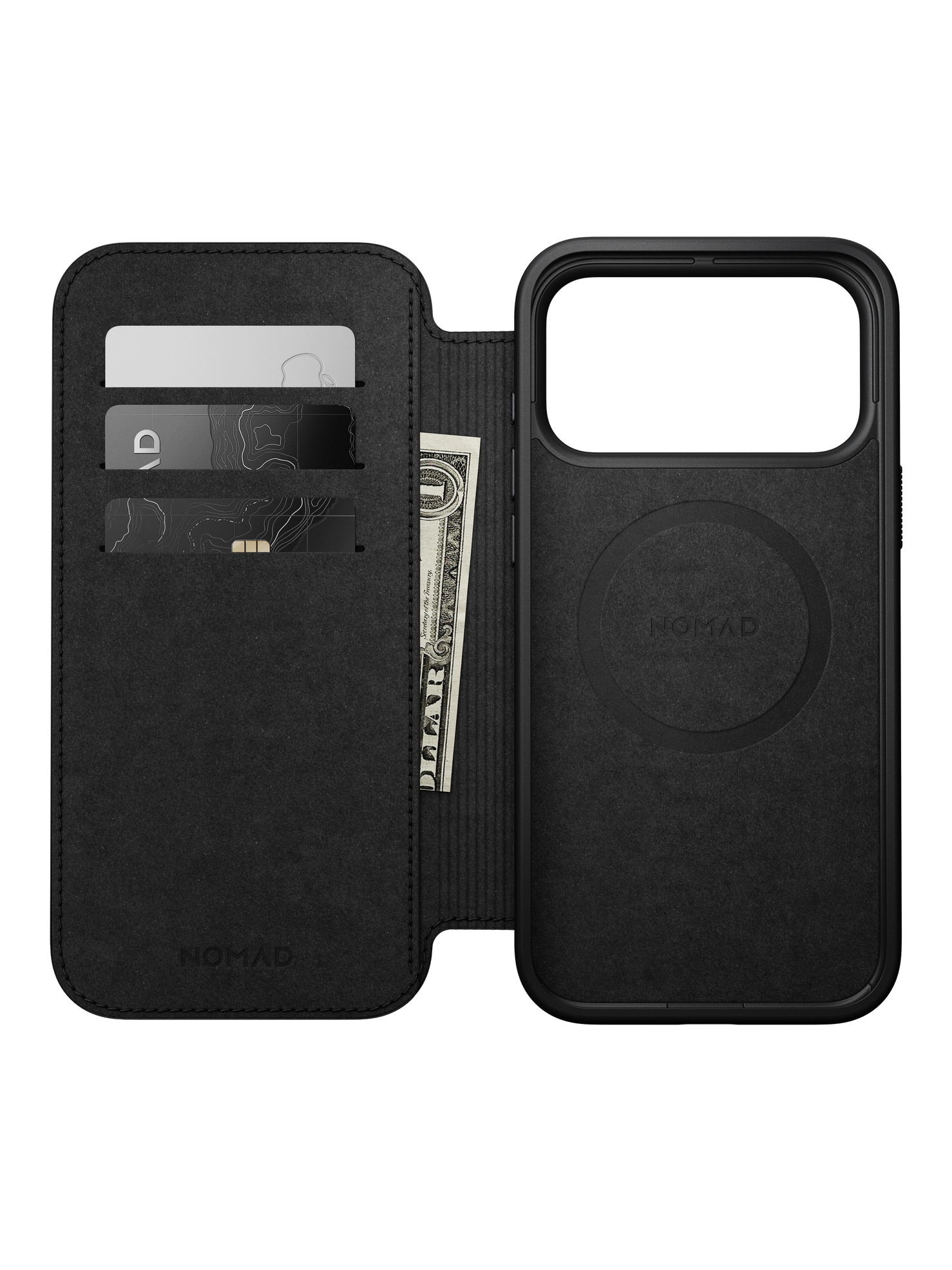 Nomad Modern Folio with Camino Leather for iPhone 18 Pro Max - English Tan