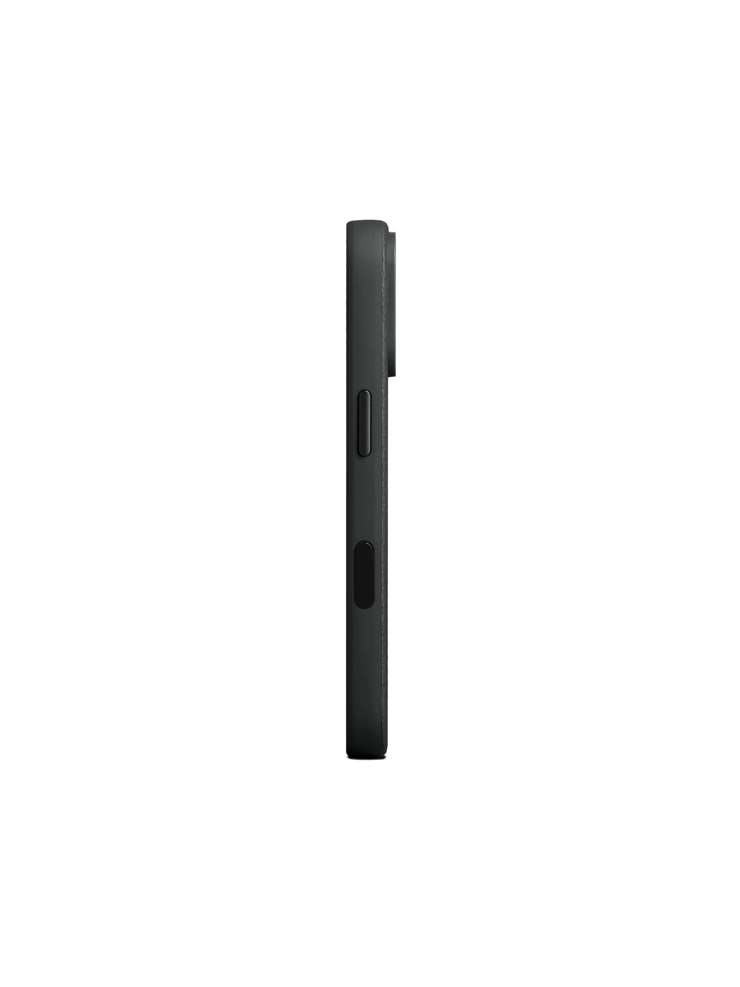 Woolnut Leather Case for iPhone 18 Pro - Black