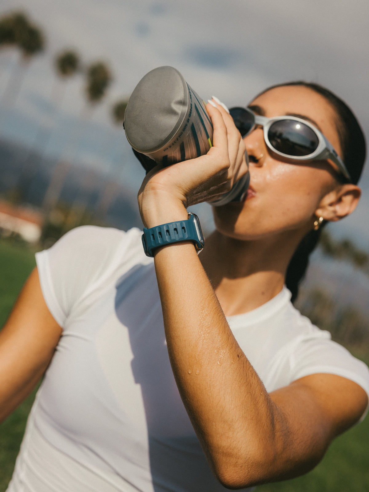 Nomad Sport Band V2 - 41/42mm - Cascade Blue