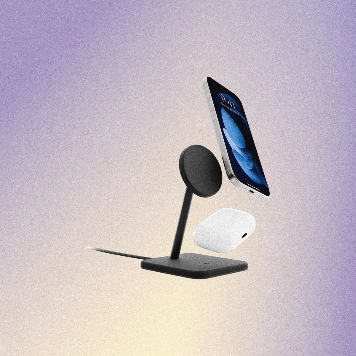Twelve South HiRise 2 Deluxe 2-in-1 Charger - Black