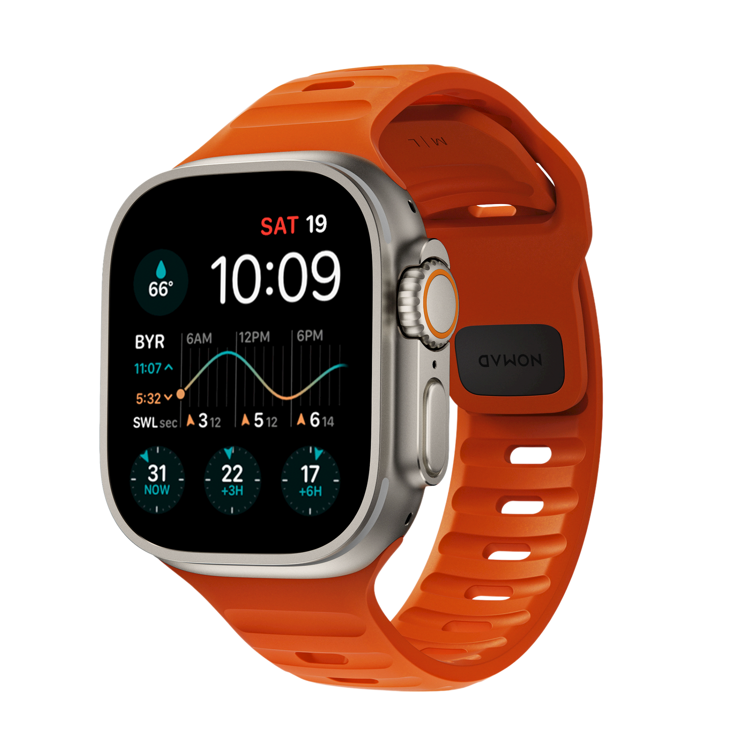 Nomad Sport Band - 46/49mm - Ultra Orange
