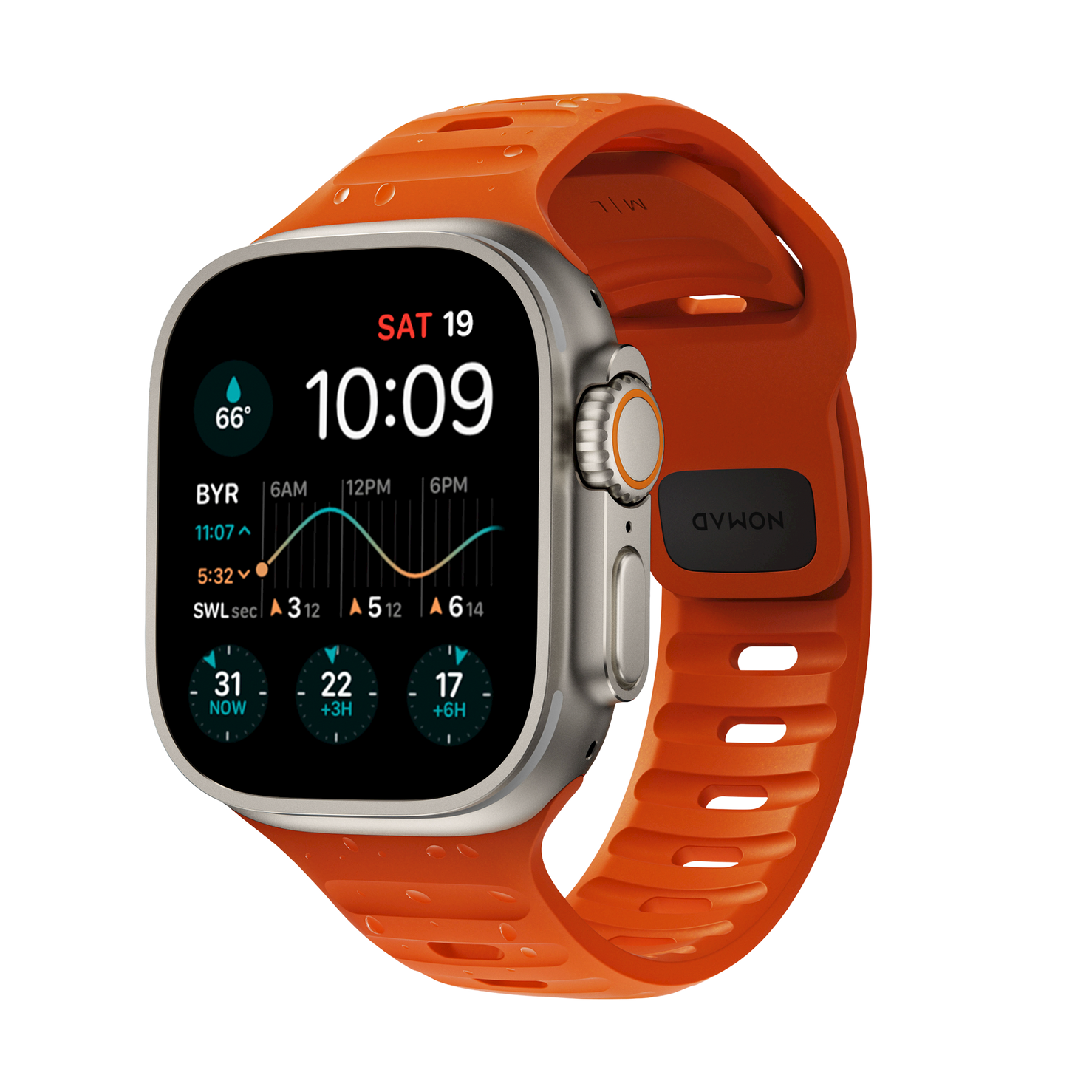 Nomad Sport Band - 46/49mm - Ultra Orange